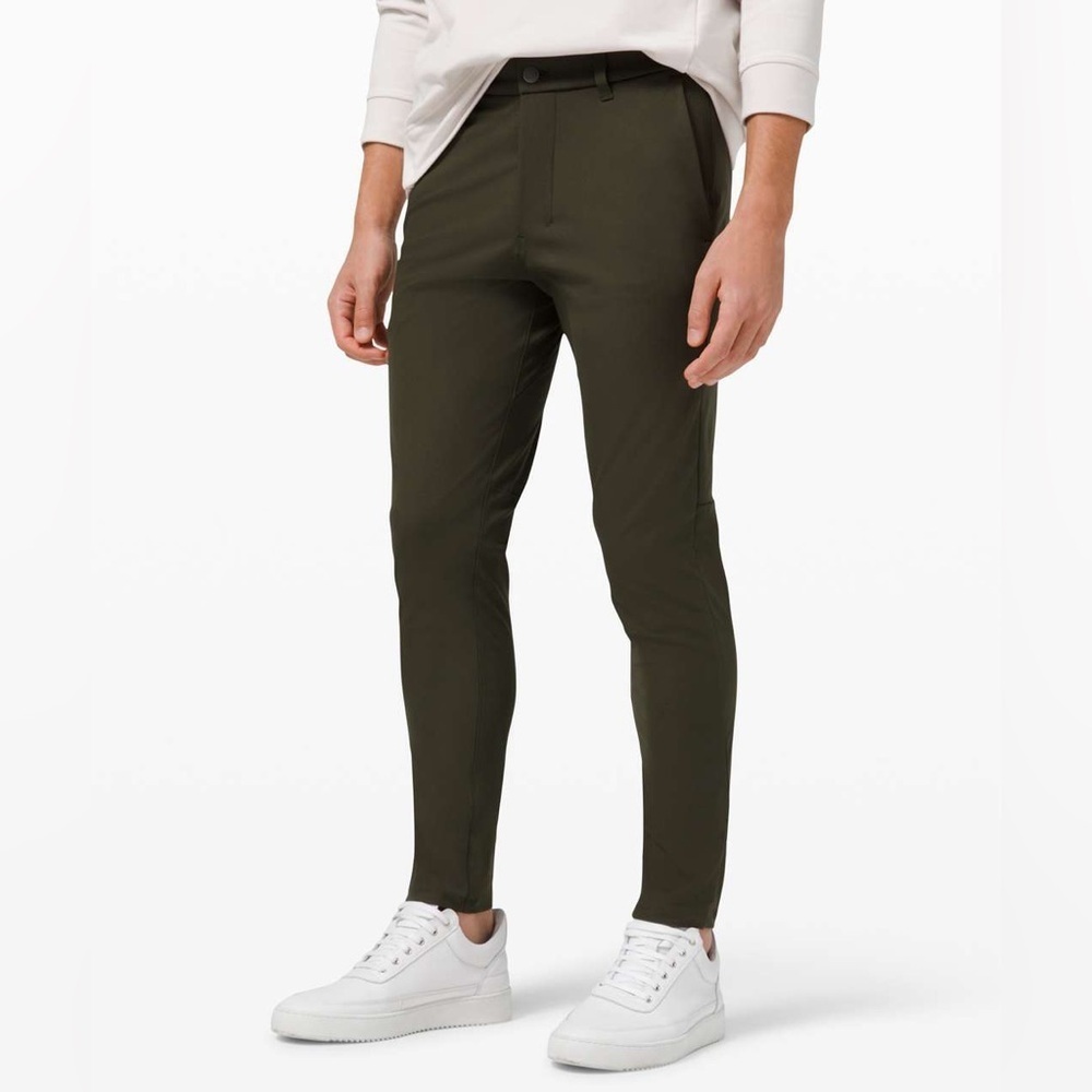 Lululemon Commission Pant Skinny in Dark Olive Size 32